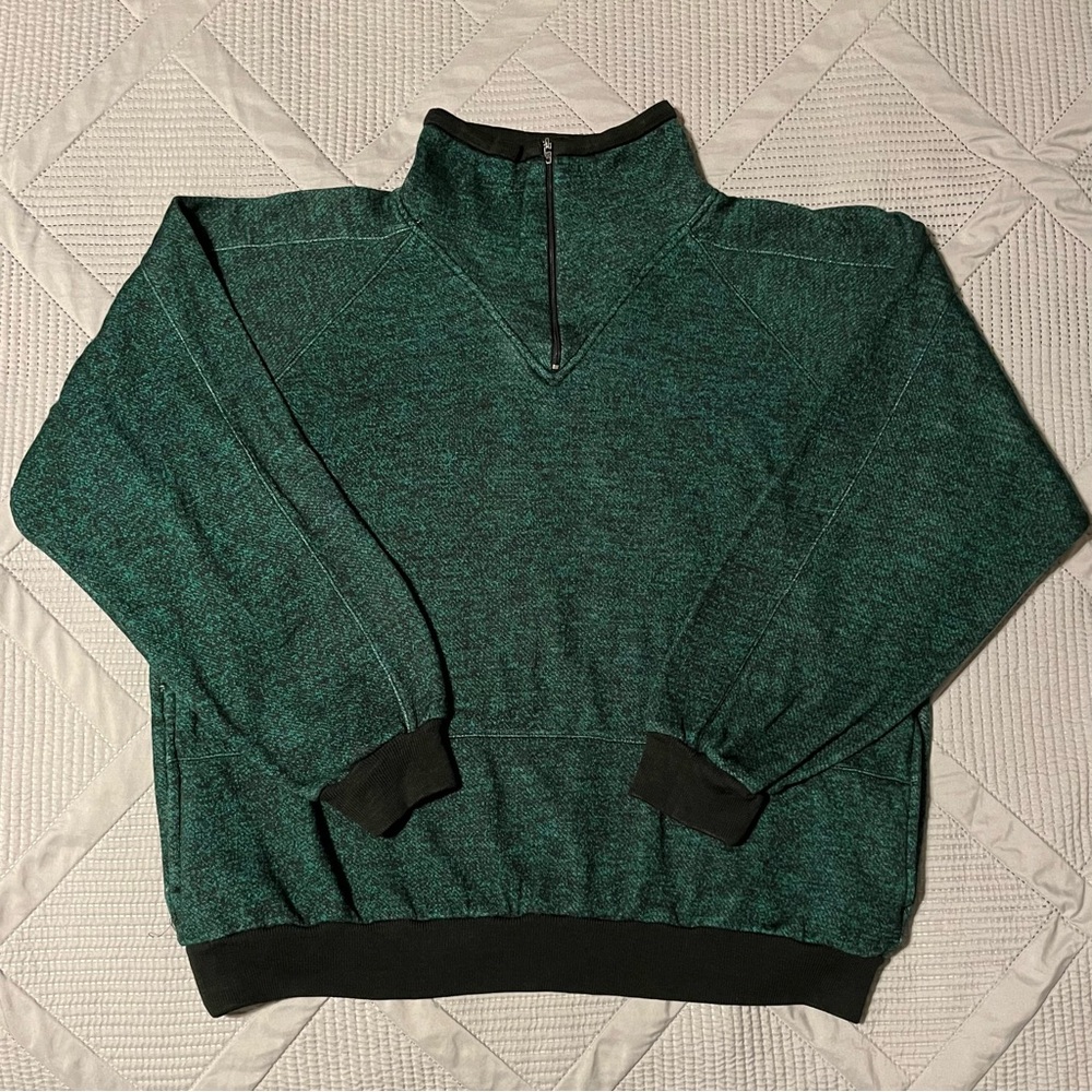 Vintage Trader Bay Mens Zip Up Pullover (L)